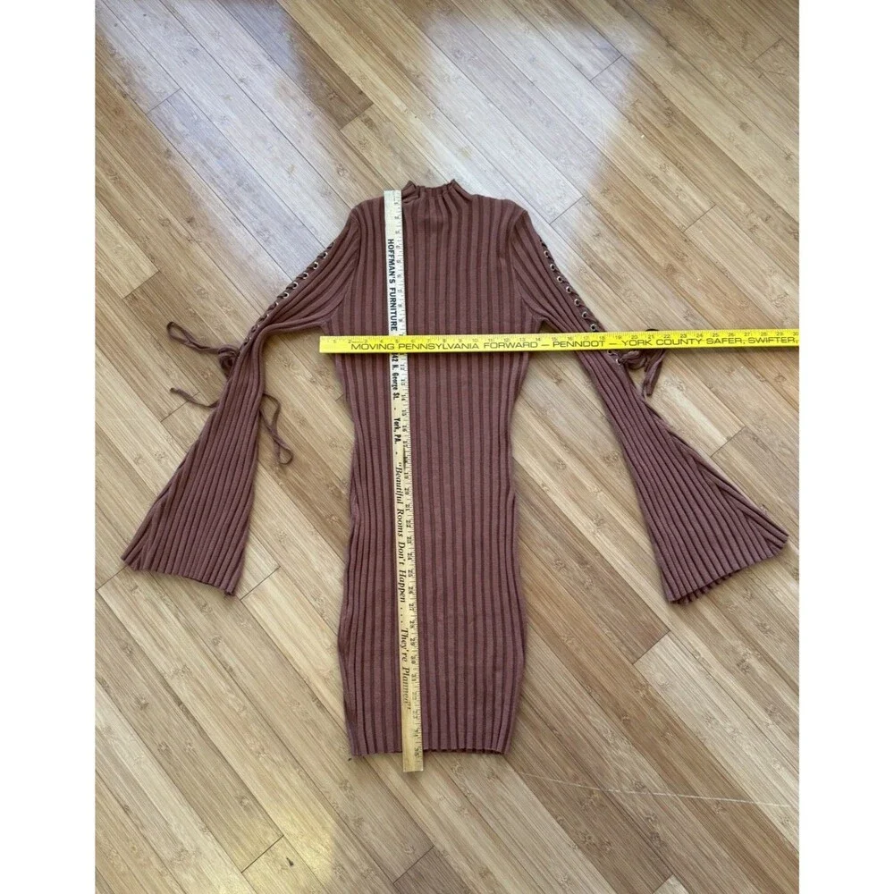 Hera Vintage Brown Dress – Size L - Picture 7 of 7